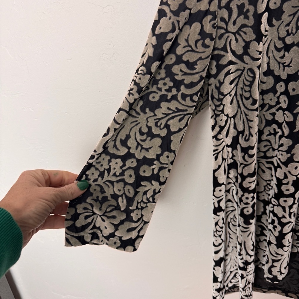 Ruby Rd velvet top - Picture 3 of 10